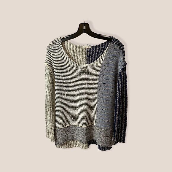 Mystree Sweaters - Mystree Knitted Scoop Neck Sweater